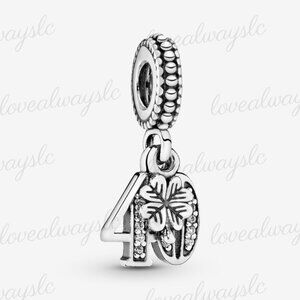 Pandora 40th Celebration Dangle Charm